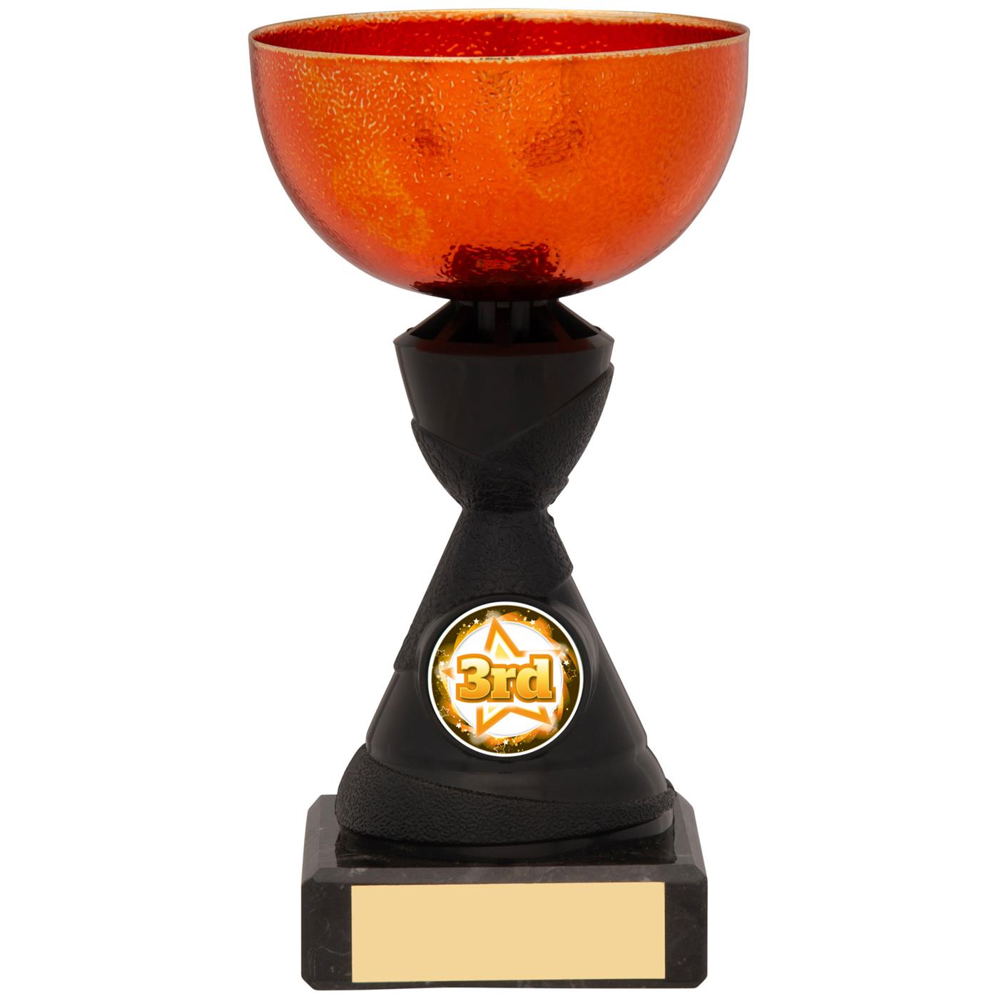 Trophy Cup Award in Black and Bronze