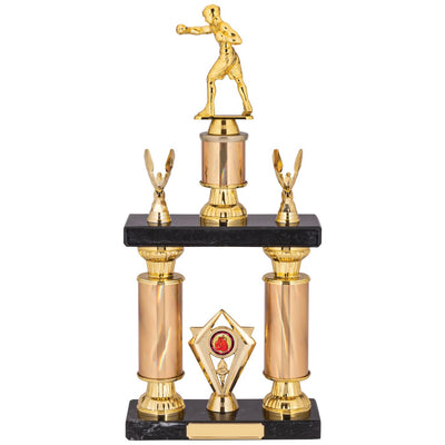 Boxing Tower Column Trophy Award