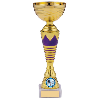 Regal Gold and Purple Trophy Cup