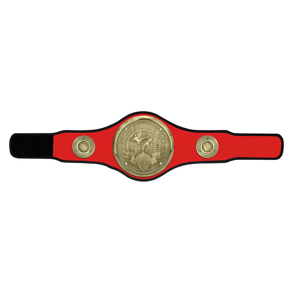 Kickboxing Champion Belt Award