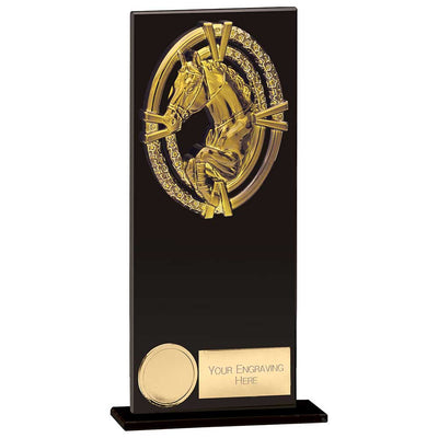 Maverick Equestrian Award Fusion Black Glass