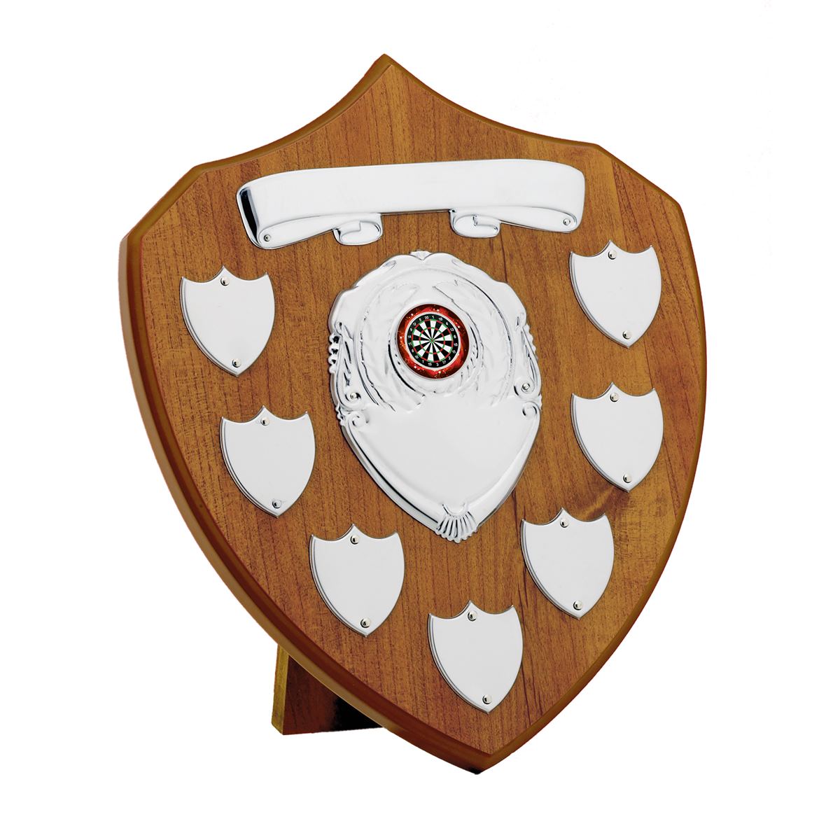 Annual Presentation Shield Maple - 7 Side Shields