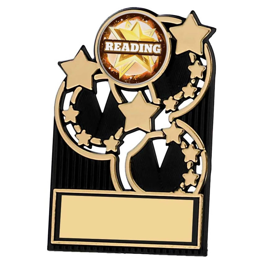 Black and Gold Acrylic Plaque Award