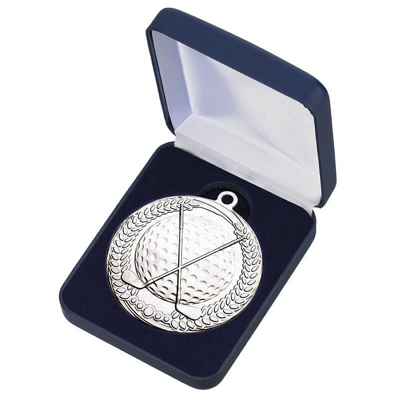 Golf Clubs Silver Medal in Box