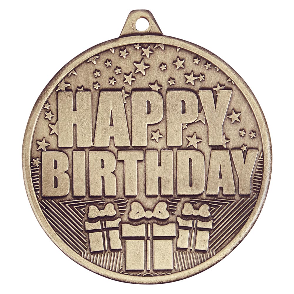 Cascade Happy Birthday Iron Medal