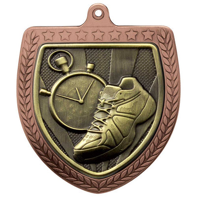 Cobra Running Shield Medal 7.5cm