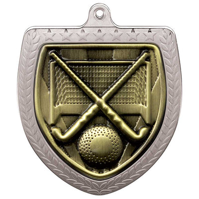 Cobra Field Hockey Shield Medal 7.5cm