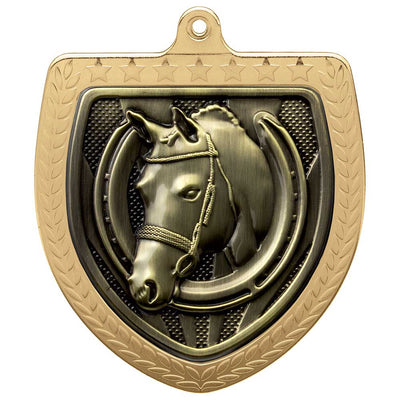 Cobra Equestrian Shield Medal 7.5cm