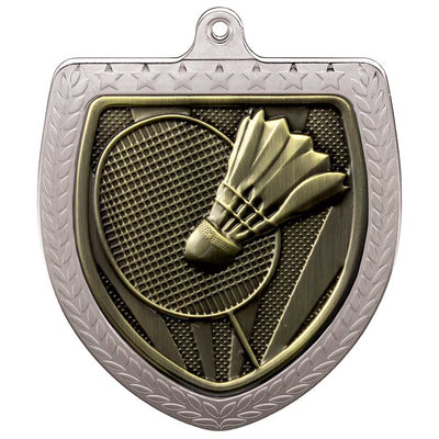 Cobra Badminton Shield Medal 7.5cm