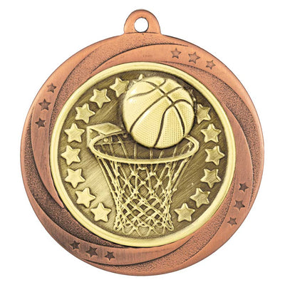 Superstar Basketball Medal 6cm