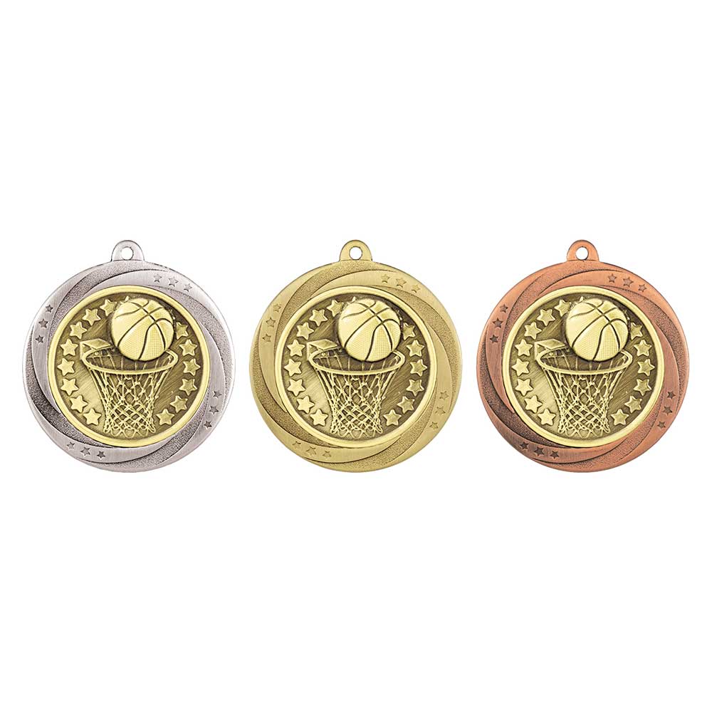 Superstar Basketball Medal 6cm