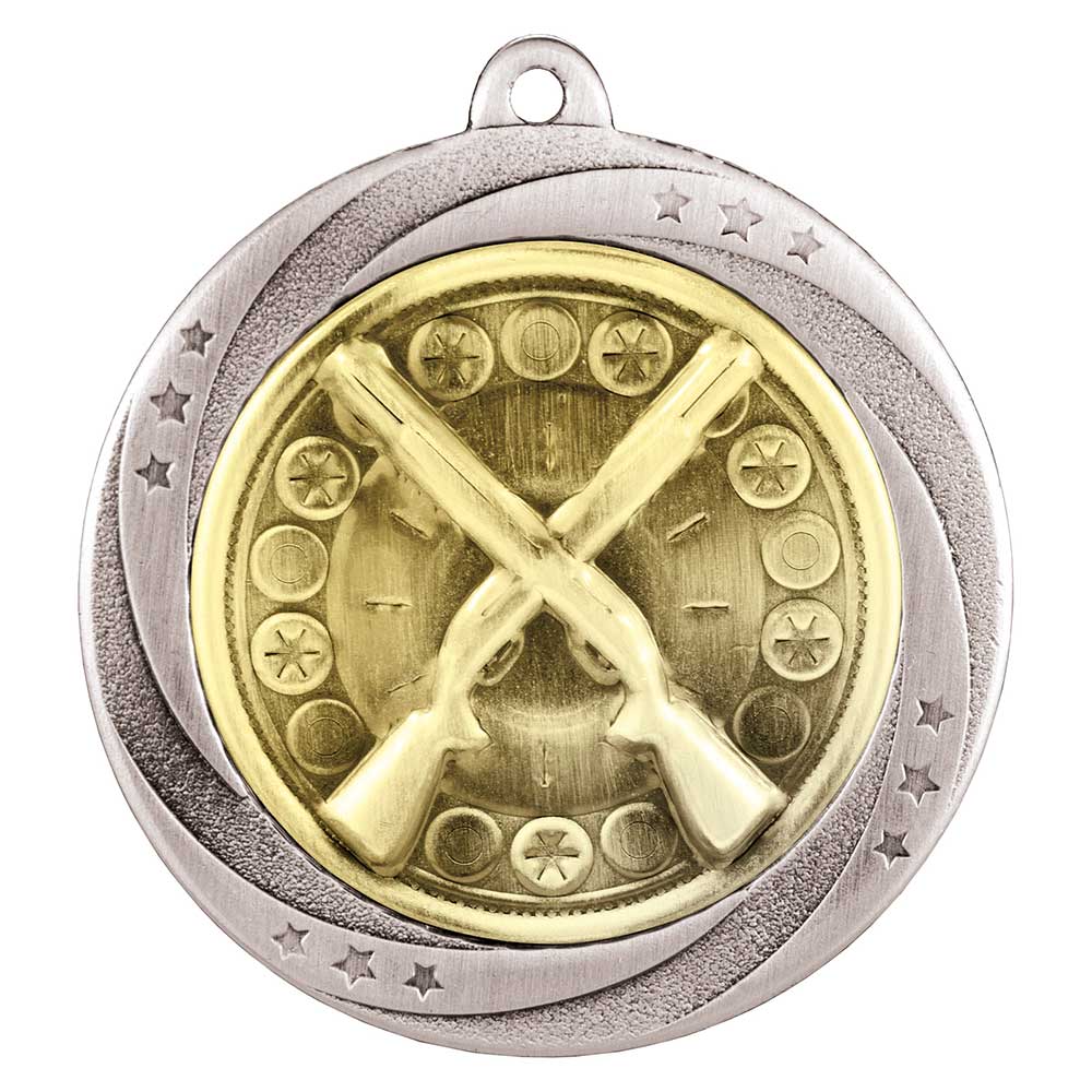 Superstar Clay Pigeon Medal 6cm