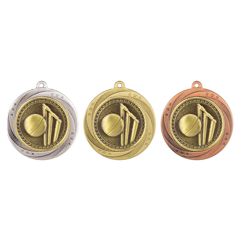 Superstar Cricket Medal 6cm