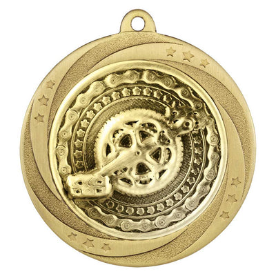 Superstar Cycling Medal 6cm