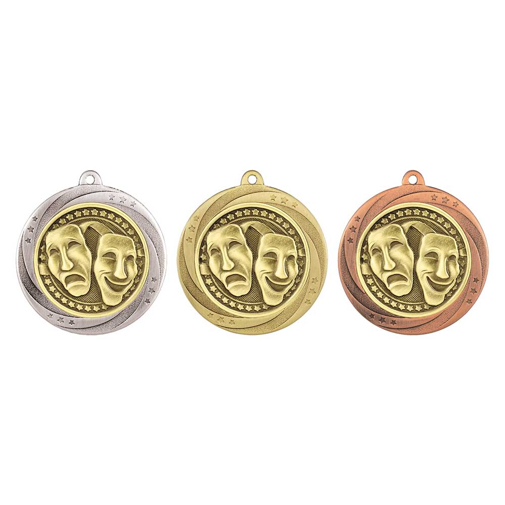 Superstar Drama Medal 6cm