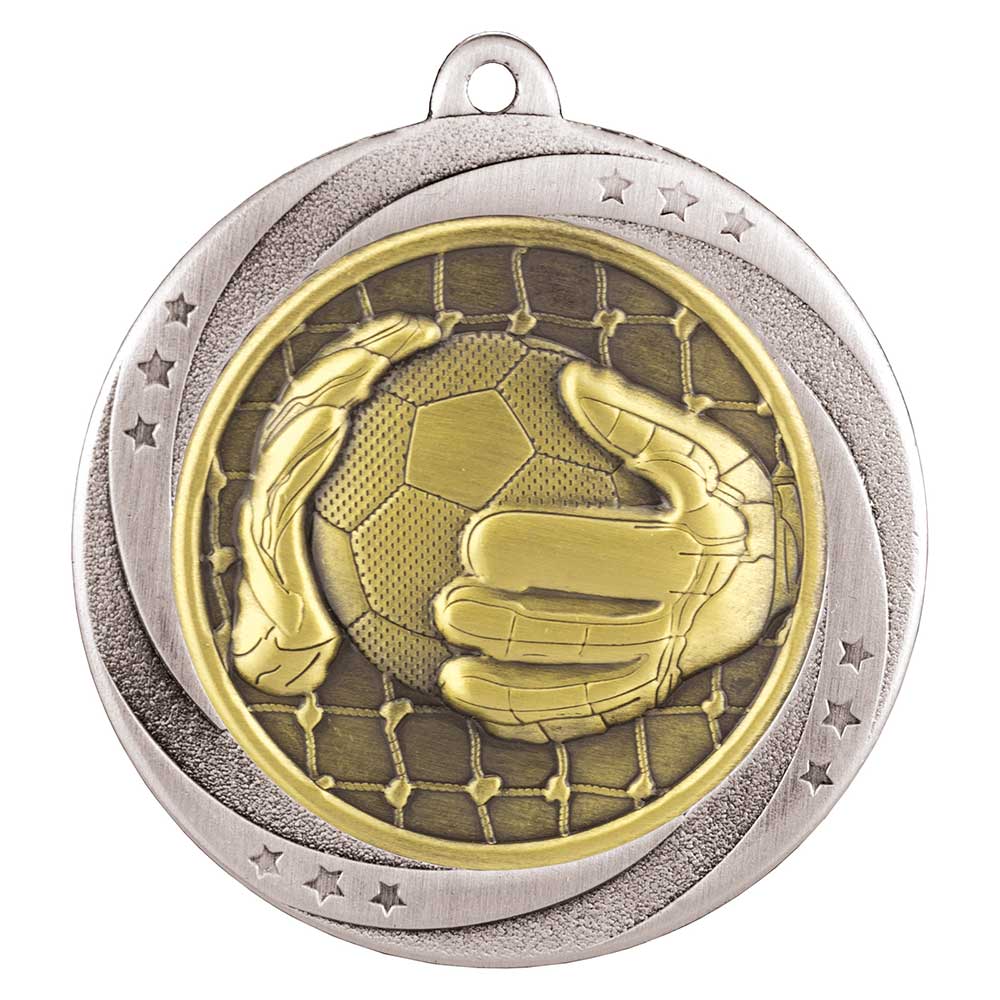 Superstar Goalkeeper Football Medal