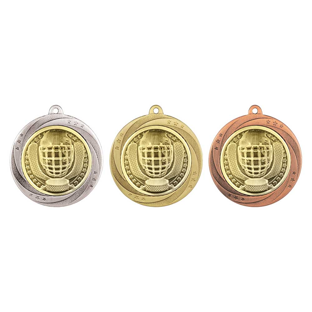 Superstar Ice Hockey Medal 6cm