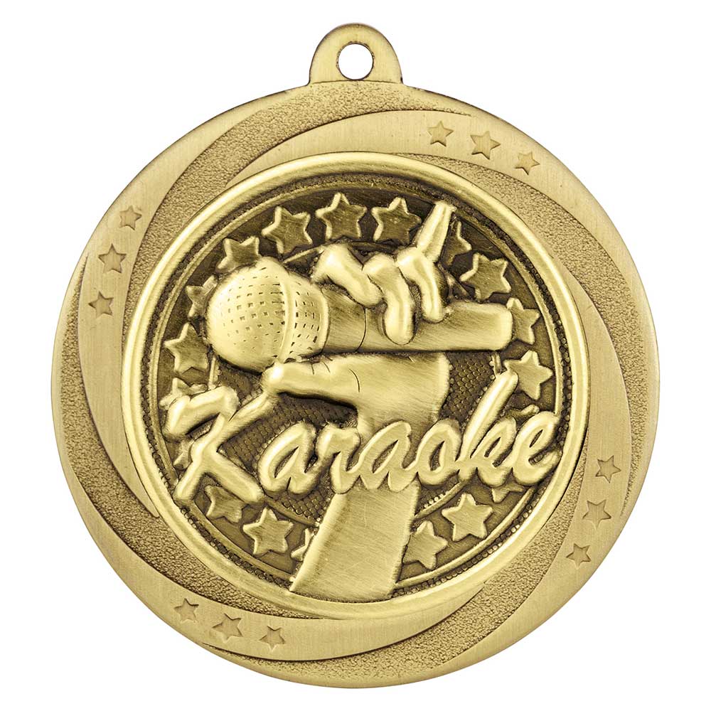 Superstar Karaoke Medal 6cm