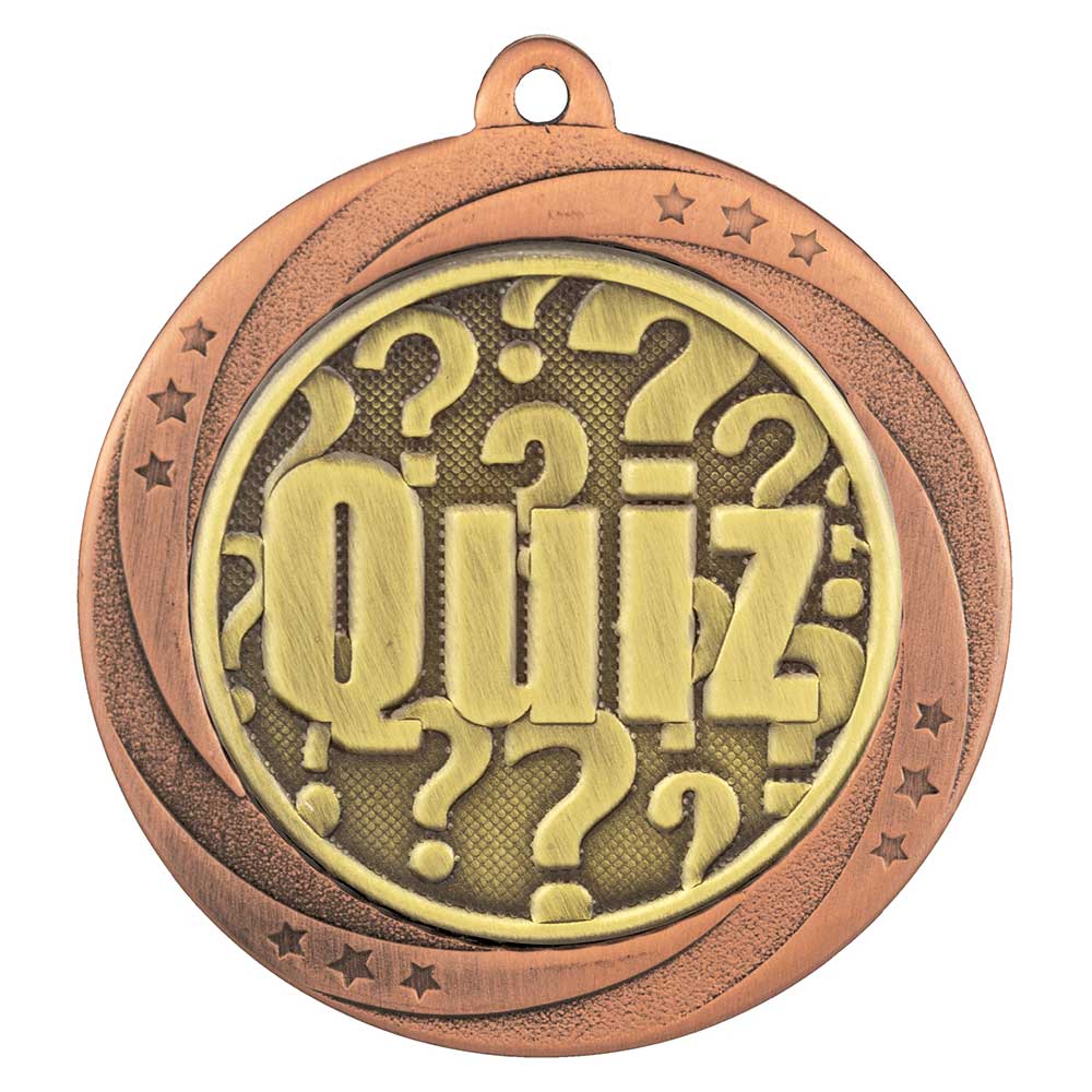 Superstar Quiz Medal 6cm