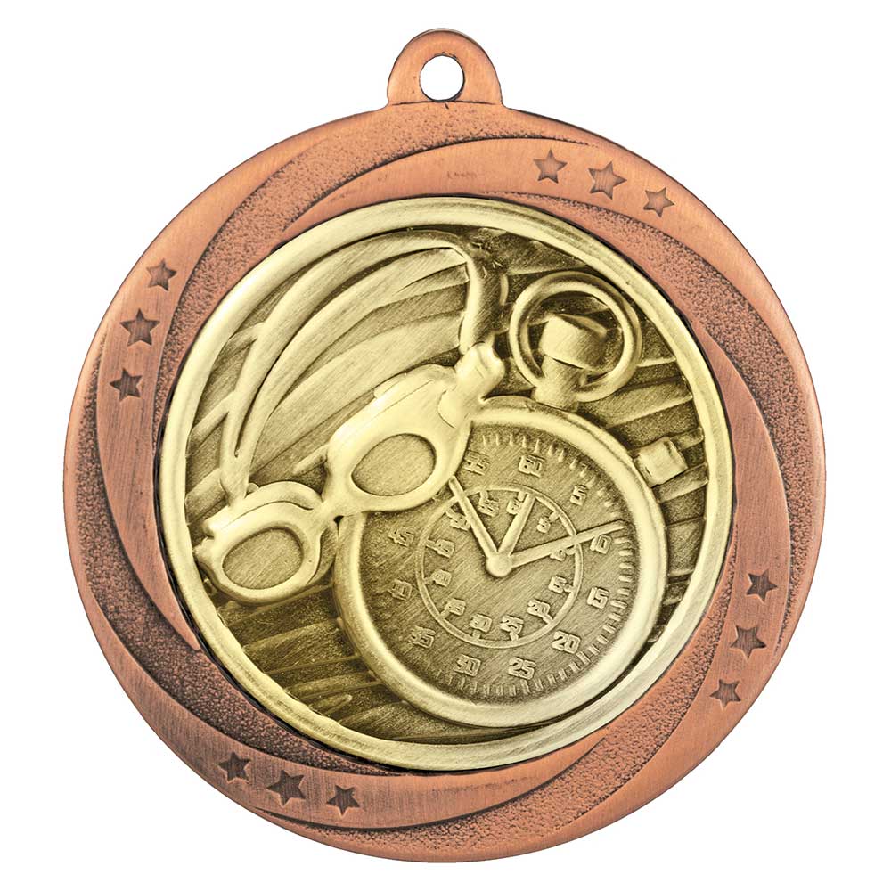 Superstar Swimming Medal 6cm