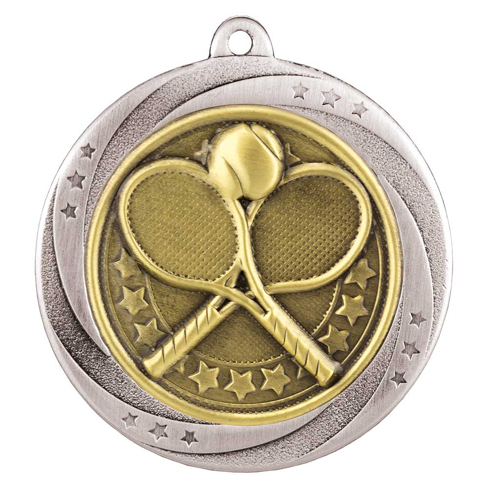 Superstar Tennis Medal 6cm