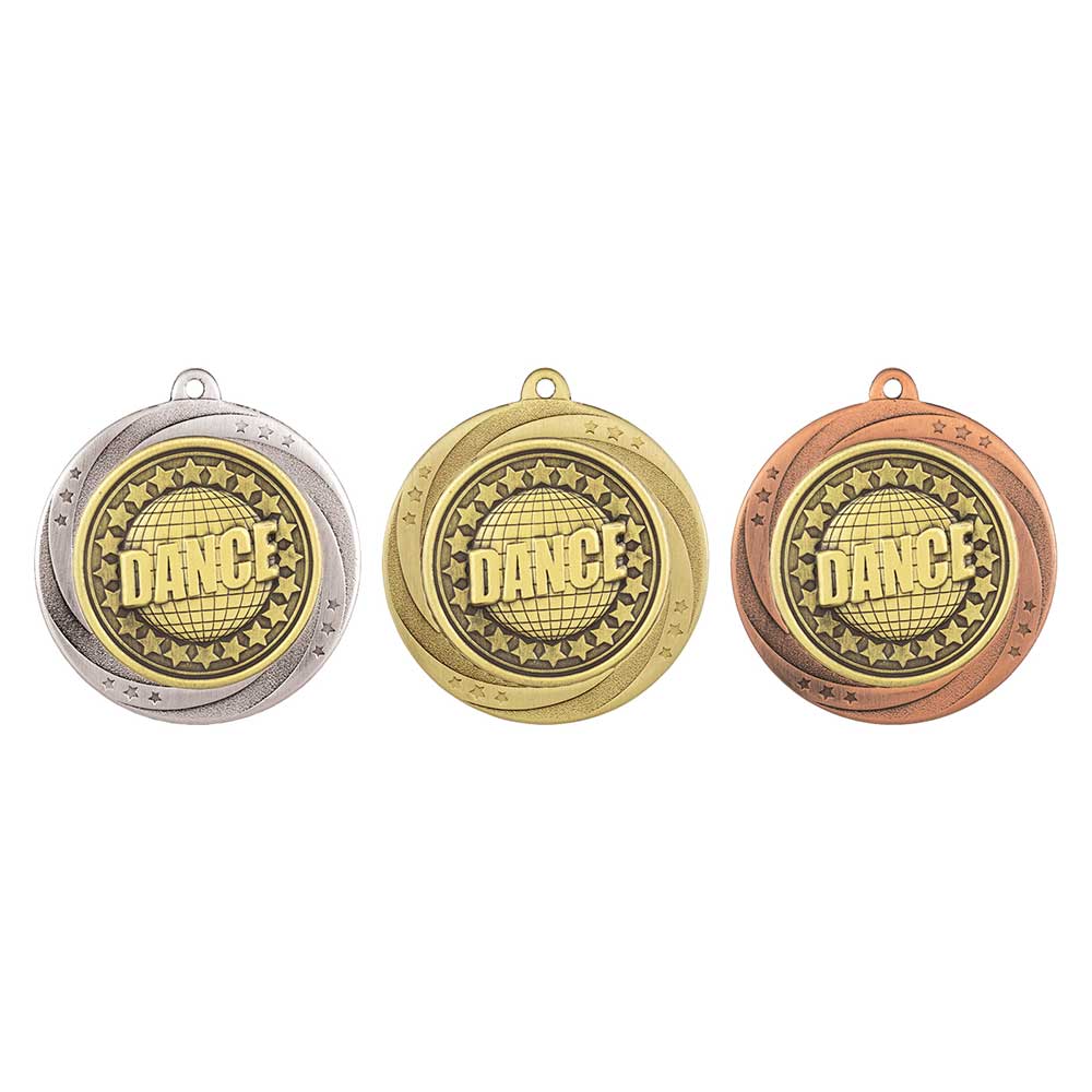 Superstar Dance Medal 6cm