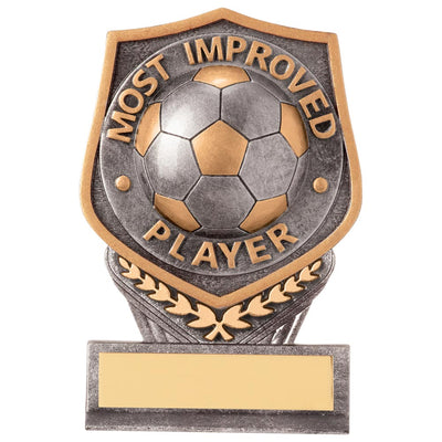 Mini Football Trophy Most Improved Player Falcon Award