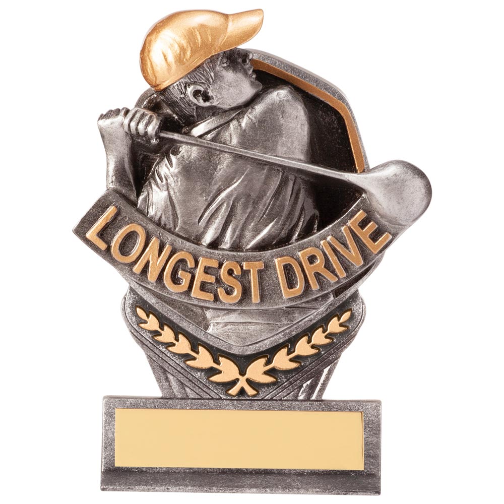 Mini Golf Longest Drive Trophy Falcon Award