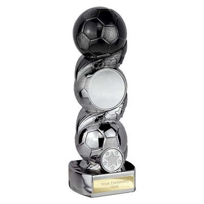 Hat Trick Strike Football Trophy Award