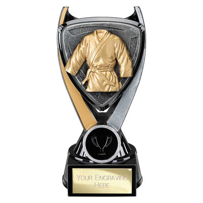 Wolverine Martial Arts Trophy Tower Carbon Black And Gold Fusion