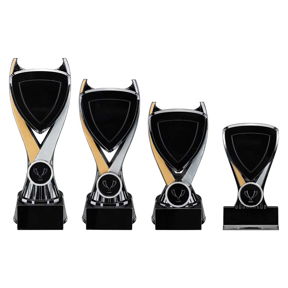 Wolverine Tennis Trophy Tower Carbon Black And Gold Fusion