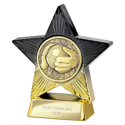 Superstar Football Goal Keeper Trophy Award