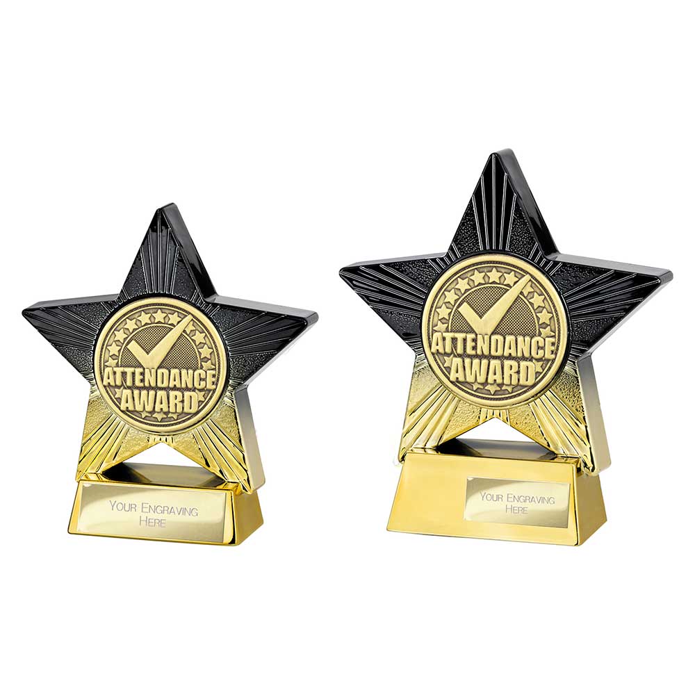 Superstar Attendance Award Trophy