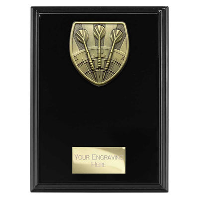 Cobra Darts Plaque Award Epic Black