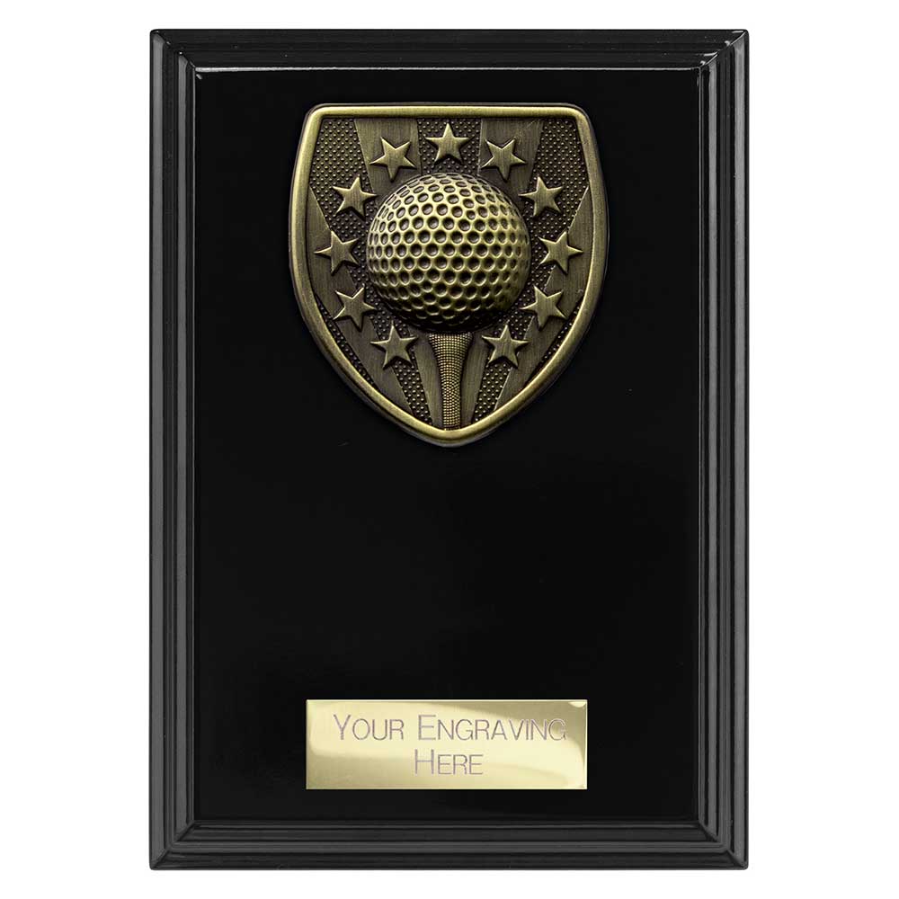 Cobra Golf Plaque Award Epic Black