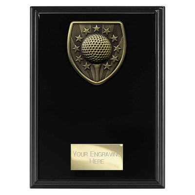 Cobra Golf Plaque Award Epic Black