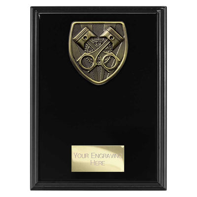 Cobra Motorsport Piston Plaque Award Epic Black