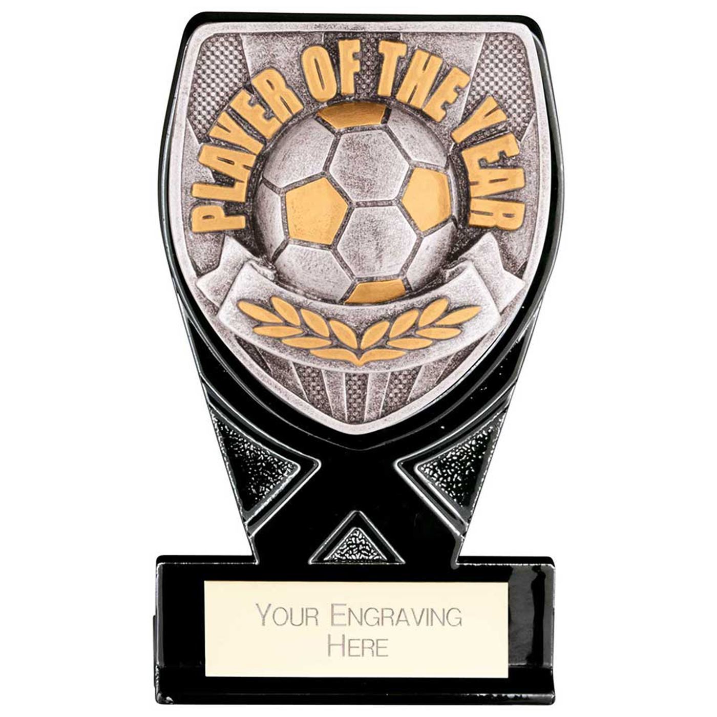 Mini Black Cobra Player of Year Football Trophy