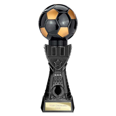 Football Trophy Award Black Viper Tower