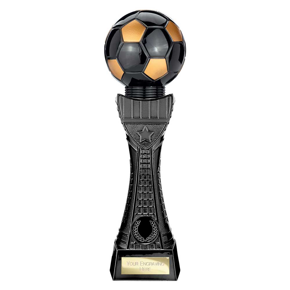 Football Trophy Award Black Viper Tower