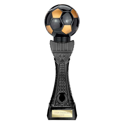 Football Trophy Award Black Viper Tower