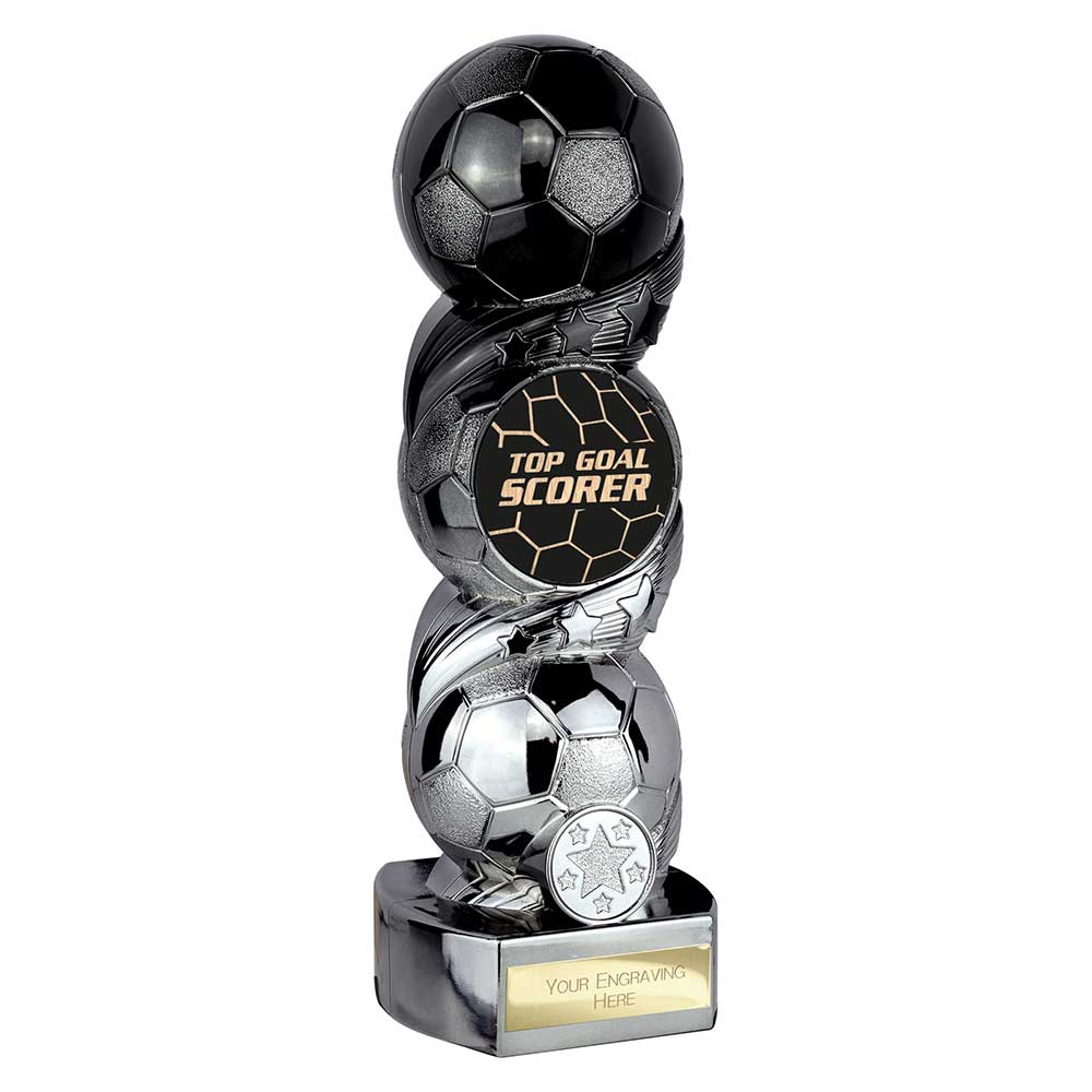 Hat Trick Strike Top Goal Scorer Football Trophy Award