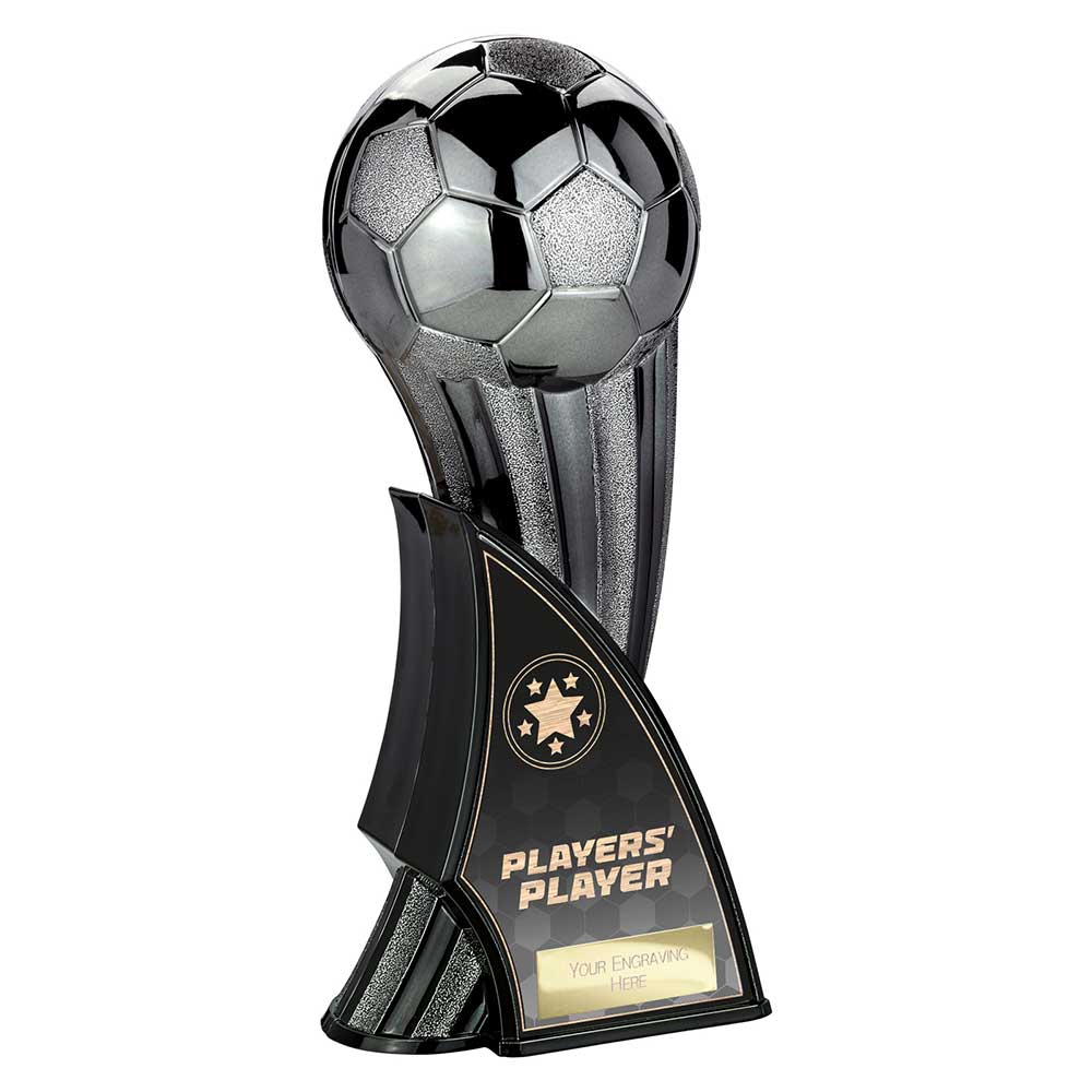 Firestorm Heavyweight Players Player Football Trophy Award Gunmetal To Black