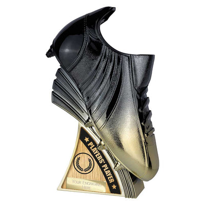 Power Boot Heavyweight Players Player Football Trophy Black To Gold Award