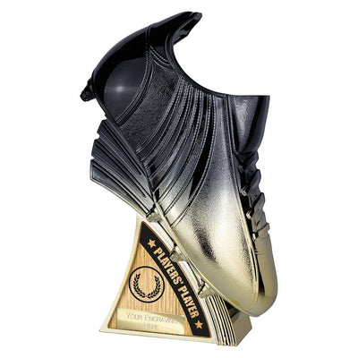 Power Boot Heavyweight Players Player Football Trophy Black To Gold Award