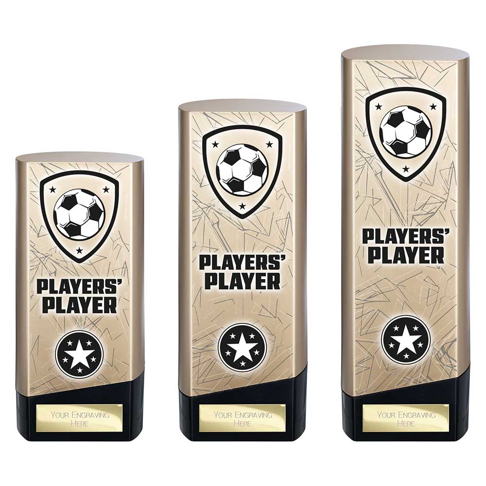 Prime Heavyweight Players Player Football Award Trophy Gold Black