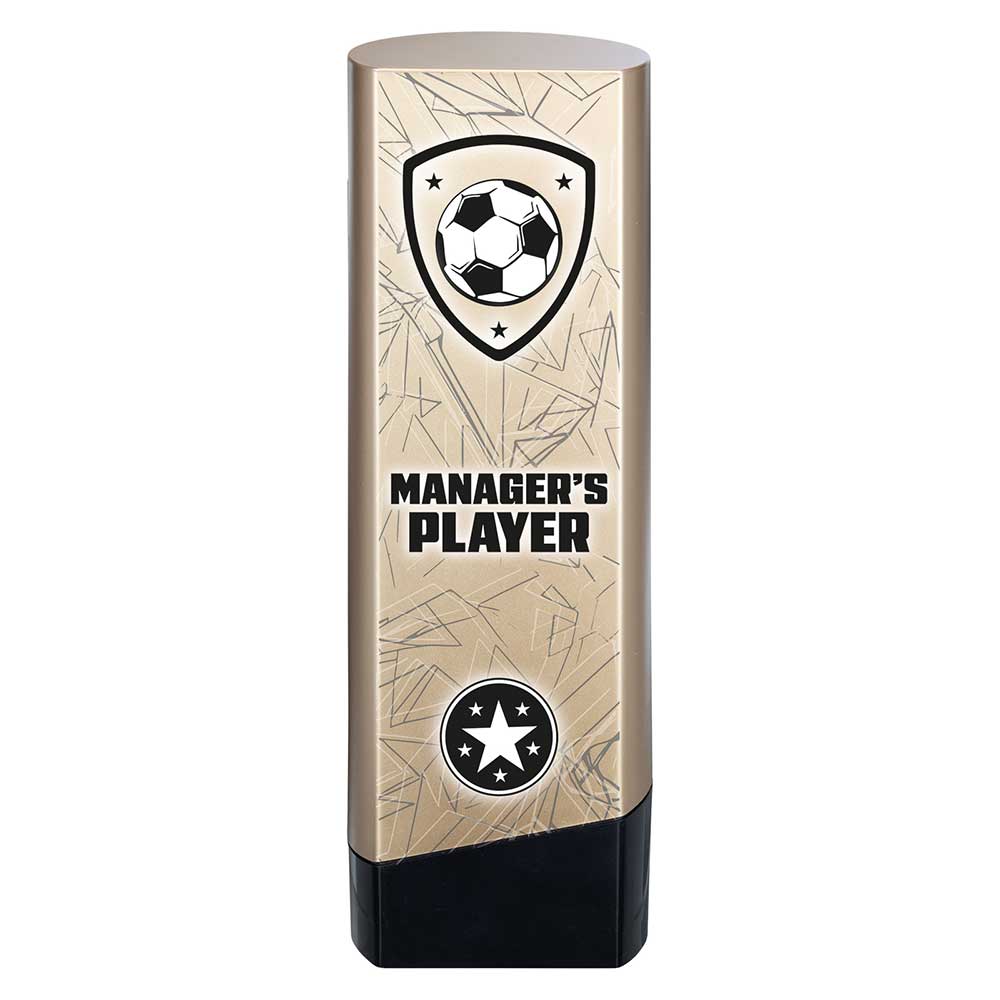 Prime Heavyweight Managers Player Football Award Trophy Gold Black