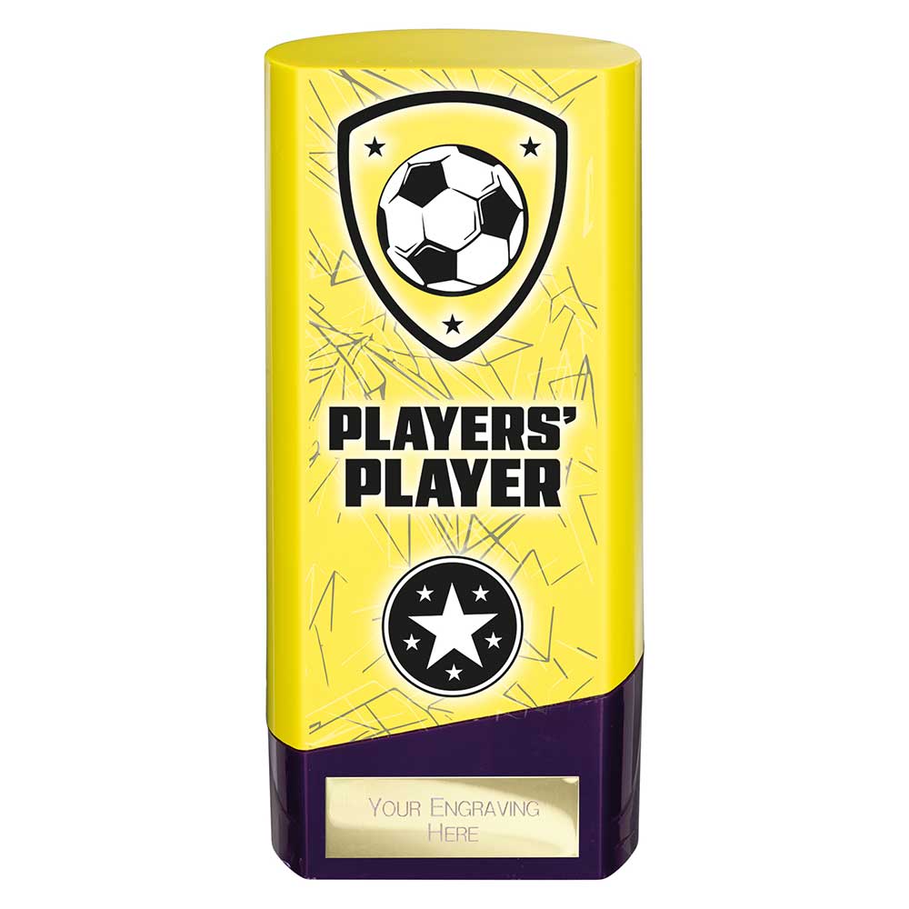 Prime Heavyweight Players Player Football Award Trophy Yellow Purple