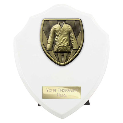 Cobra Martial Arts Gee Shield Award Arctic White