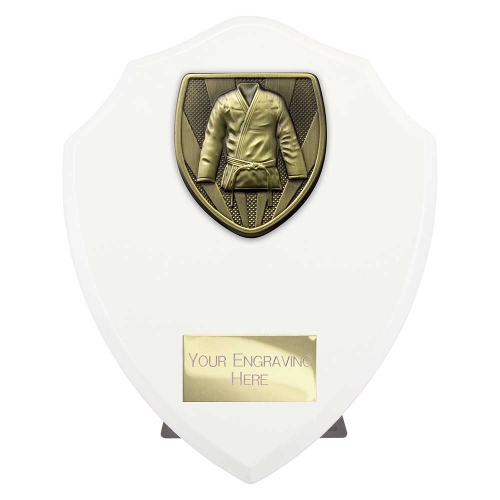 Cobra Martial Arts Gee Shield Award Arctic White